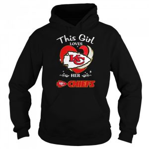 This Girl loves her Kansas City Chiefs football shirt 5