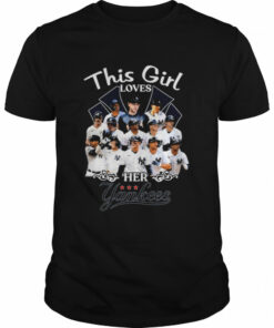 This Girl loves her New York Yankees team shirt 1