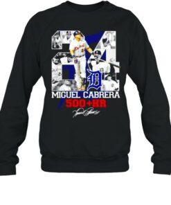 Tiger Detroit Miguel Cabrera 500 HR signature shirt 3 Tiger Detroit Miguel Cabrera 500 HR signature shirt 4