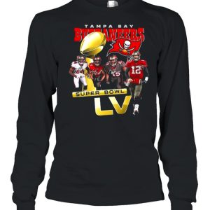 Tom Brady Devin White Lavonte David and Chris Godwin Tampa Bay Buccaneers With Super Bowl Lv 2021 Signatures shirt