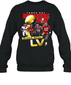Tom Brady Devin White Lavonte David and Chris Godwin Tampa Bay Buccaneers With Super Bowl Lv 2021 Signatures shirt 3