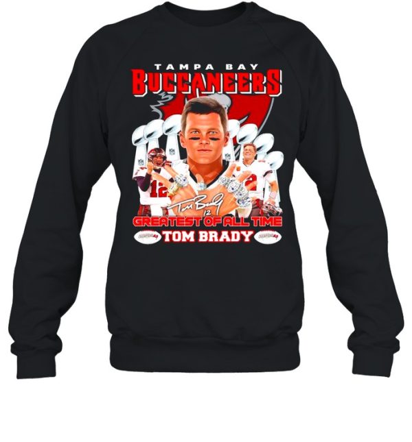 Tom Brady Greatest Of All Time Tampa Bay Buccaneers shirt