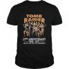 Tomb Raider 25th anniversary 1996 2021 thank you for the memories shirt