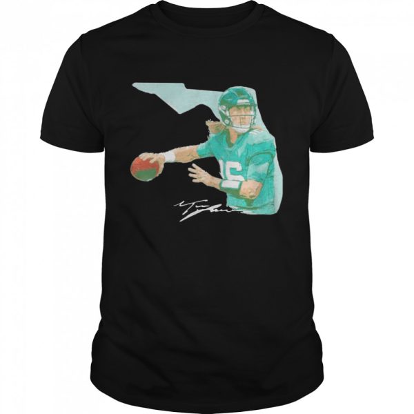 Trevor Lawrence Jacksonville City Map signature shirt