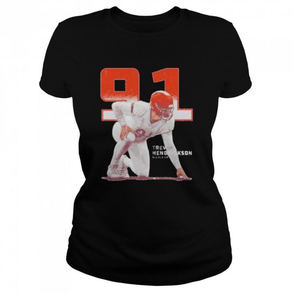 Trey Hendrickson Cincinnati Outline Football Shirt