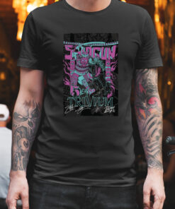 Trivium Shogun Half Sumo Signed 2023 Signatures T shirt 1