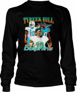 Tyreek Hill #10 Miami Dolphins T-shirt 2 Tyreek Hill 10 Miami Dolphins T shirt 3