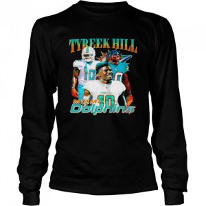 Tyreek Hill 10 Miami Dolphins T shirt 3