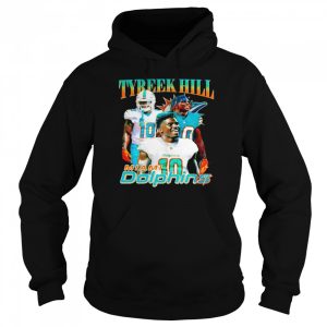 Tyreek Hill 10 Miami Dolphins T shirt 5