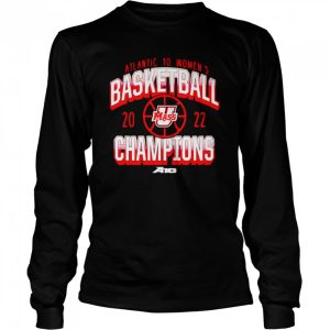 UMass Minutemen 2022 Atlantic 10 Women's Basketball Conference Tournament Champions shirt 3