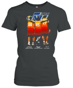Utah Jazz Jordan Clarkson Donovan Mitchell And Rudy Gobert Signature Shirt 1 Utah Jazz Jordan Clarkson Donovan Mitchell And Rudy Gobert Signature Shirt 2