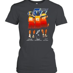 Utah Jazz Jordan Clarkson Donovan Mitchell And Rudy Gobert Signature Shirt