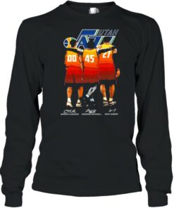 Utah Jazz Jordan Clarkson Donovan Mitchell And Rudy Gobert Signature Shirt 2 Utah Jazz Jordan Clarkson Donovan Mitchell And Rudy Gobert Signature Shirt 3