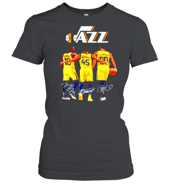 Utah Jazz Mike Conley Jr Donovan Mitchell and Jordan Clarkson signature shirt