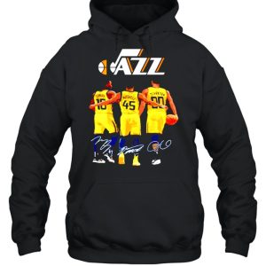 Utah Jazz Mike Conley Jr Donovan Mitchell and Jordan Clarkson signature shirt 4