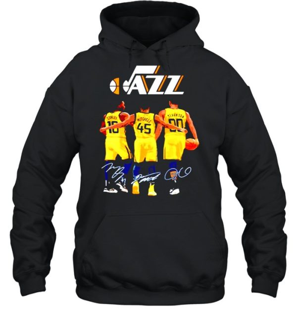 Utah Jazz Mike Conley Jr Donovan Mitchell and Jordan Clarkson signature shirt