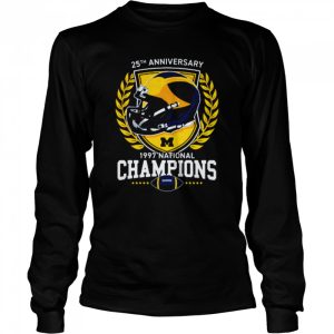 Valiant University of Michigan Football 1997 National Championship 25th Anniversary Shirt 3