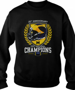 Valiant University of Michigan Football 1997 National Championship 25th Anniversary Shirt 4