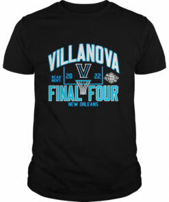 Villanova Wildcats Blue 84 2022 NCAA Men's Basketball Tournament March Madness Final Four T shirt 1