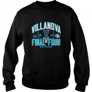 Villanova Wildcats Blue 84 2022 NCAA Men's Basketball Tournament March Madness Final Four T shirt 4