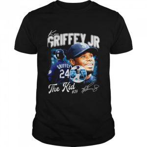 Vintage 80’s Ken Griffey Jr The Kid Baseball Signature shirt