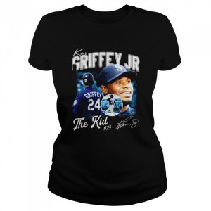 Vintage 80’s Ken Griffey Jr The Kid Baseball Signature shirt