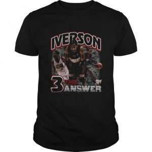 Vintage Allen Iverson The Answer Philadelphia 76ers shirt