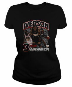 Vintage Allen Iverson The Answer Philadelphia 76ers shirt 2