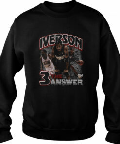Vintage Allen Iverson The Answer Philadelphia 76ers shirt 4