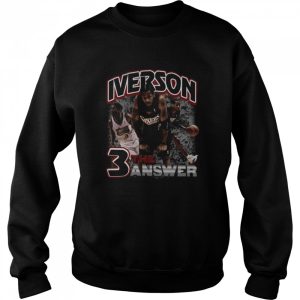 Vintage Allen Iverson The Answer Philadelphia 76ers shirt 4