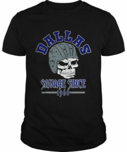 Vintage Dallas Football Skull Helmet Dallas Texas Sports Retro shirt 1