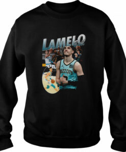 Vintage Lamelo Ball Charlotte Hornets Nba Lamelo Ball shirt 4