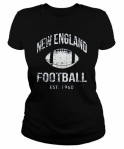 Vintage New England Team Est 1960 Navy New England Retro American Football shirt 2