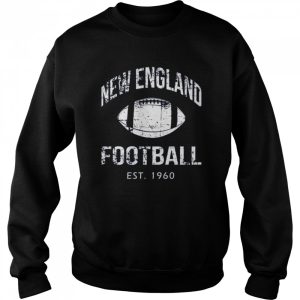 Vintage New England Team Est 1960 Navy New England Retro American Football shirt 4