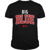 Vintage New York Football Big Blue Navy New York Sports shirt
