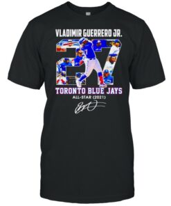 Vladimir Guerrero Jr 27 Toronto Blue Jays all star 2021 shirt 1