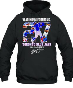 Vladimir Guerrero Jr 27 Toronto Blue Jays all star 2021 shirt 5