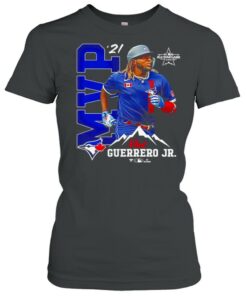 Vladimir Guerrero Jr. Toronto Blue Jays 2021 MLB All-Star Game MVP shirt 1 Vladimir Guerrero Jr Toronto Blue Jays 2021 MLB All Star Game MVP shirt 2