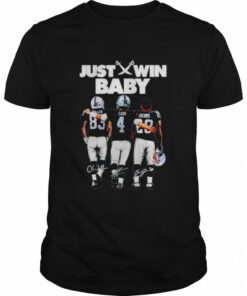 Waller and Carr Jacobs just win baby signatures shirt 1