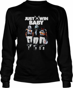 Waller and Carr Jacobs just win baby signatures shirt 2 Waller and Carr Jacobs just win baby signatures shirt 3