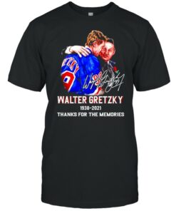 Walter Gretzky 1938 2021 thanks for the memories signature shirt 1