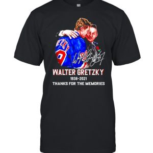 Walter Gretzky 1938 2021 thanks for the memories signature shirt