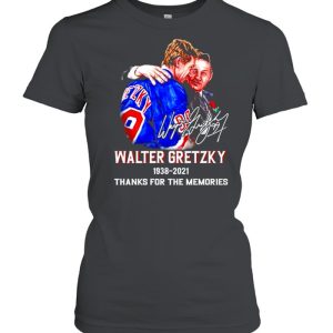 Walter Gretzky 1938 2021 thanks for the memories signature shirt