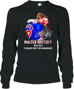 Walter Gretzky 1938 2021 thanks for the memories signature shirt 3