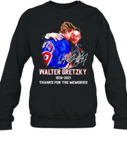 Walter Gretzky 1938 2021 thanks for the memories signature shirt 4