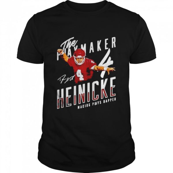 Washington Football Taylor Heinicke The Playmaker Shirt