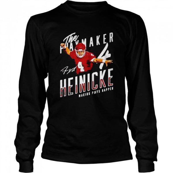 Washington Football Taylor Heinicke The Playmaker Shirt