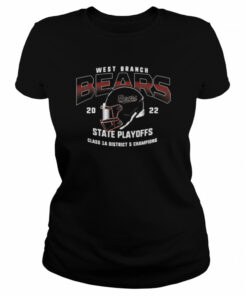 West Branch Bears 2022 State Playoffs class 1A district 5 Champions shirt 2