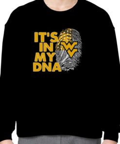 West Virginia Mountaineers Football 2023 It's In My DNA shirt 2