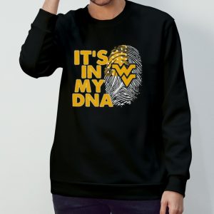 West Virginia Mountaineers Football 2023 It's In My DNA shirt 3